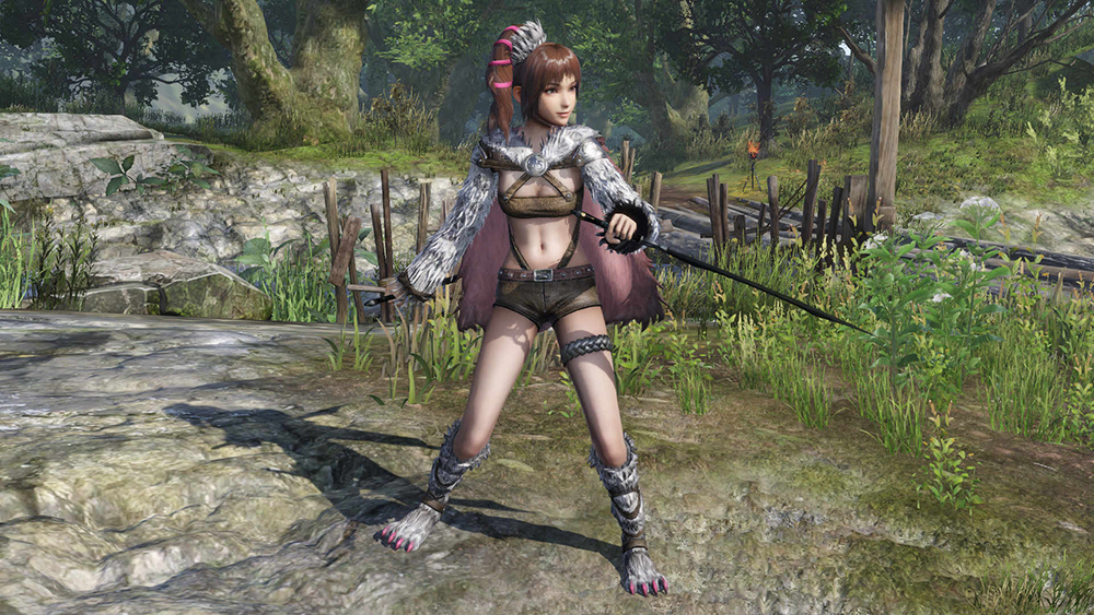 《无双大蛇3》第四弹DLC 大乔和女忍的特殊服装好魅惑