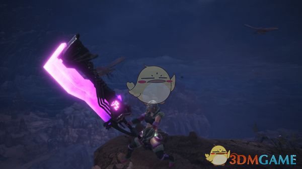 《怪物猎人：世界》紫色喷气大剑MOD