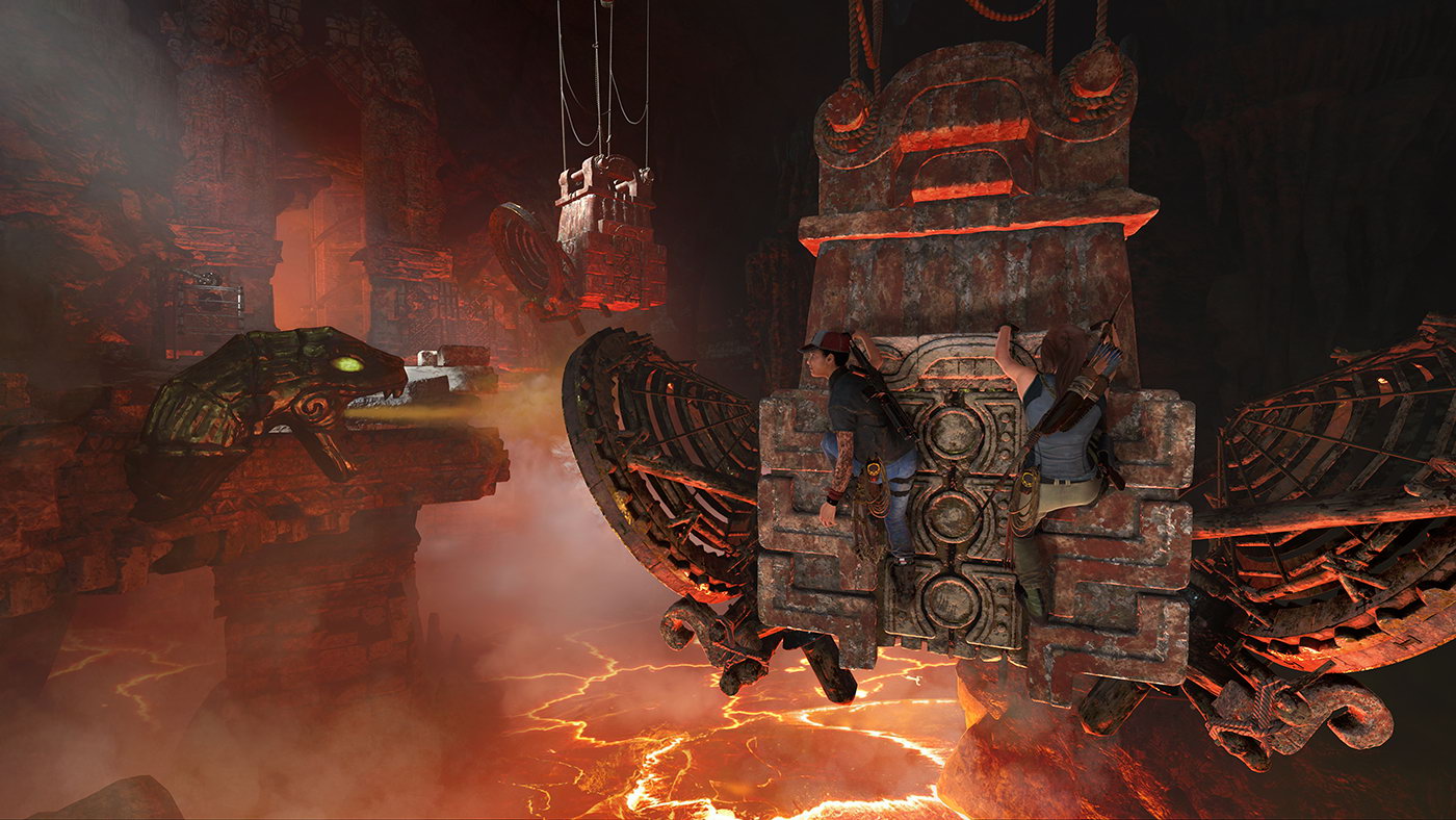 上刀山下火海 《古墓丽影：暗影》全新DLC“熔炉”视频