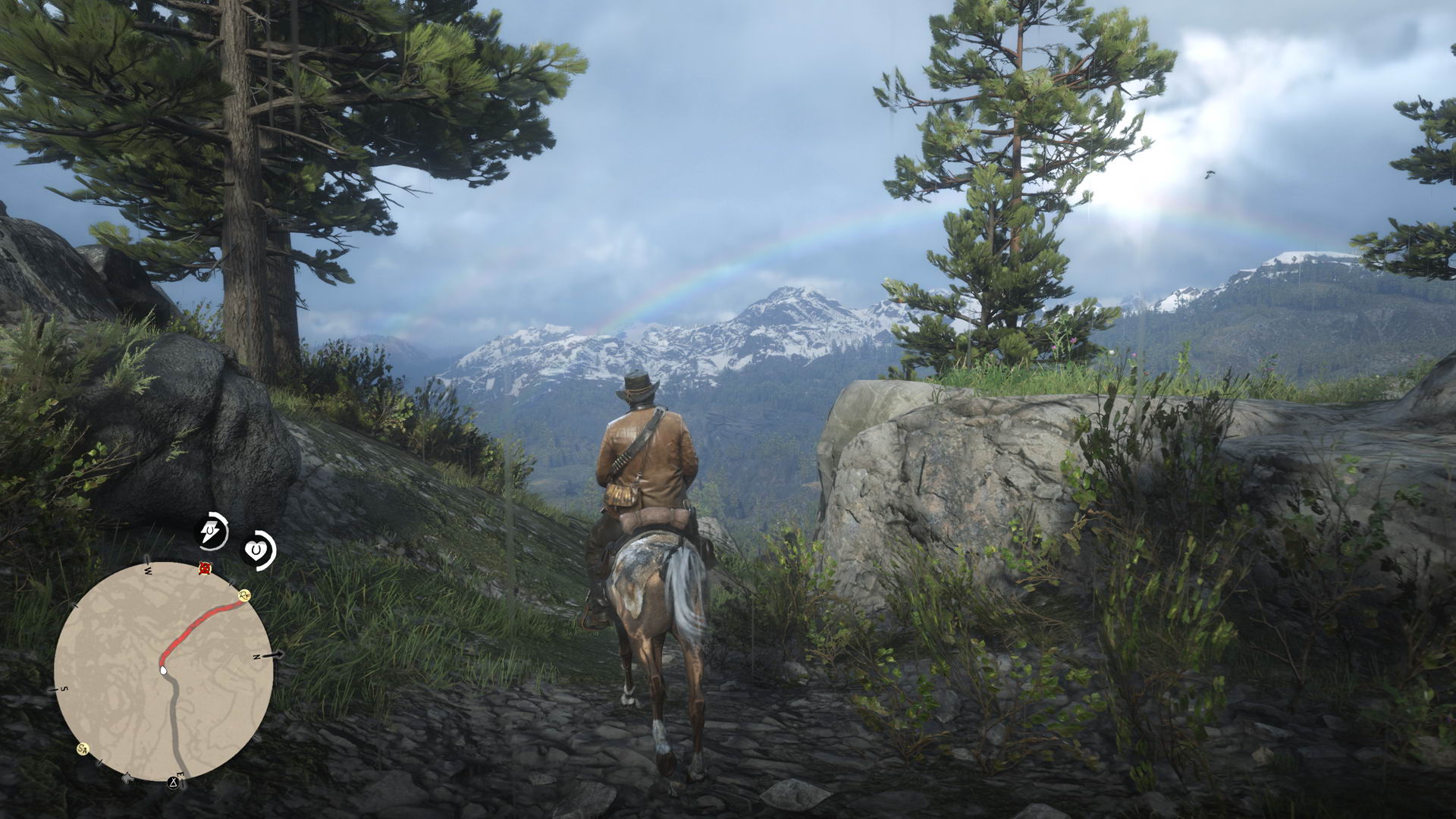 《荒野大镖客2》游戏截图欣赏 美丽逼真的风景让玩家沉醉