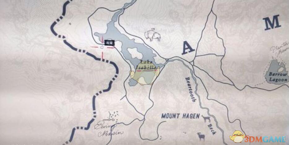 《荒野大镖客2》初期传说马白色阿拉伯马位置
