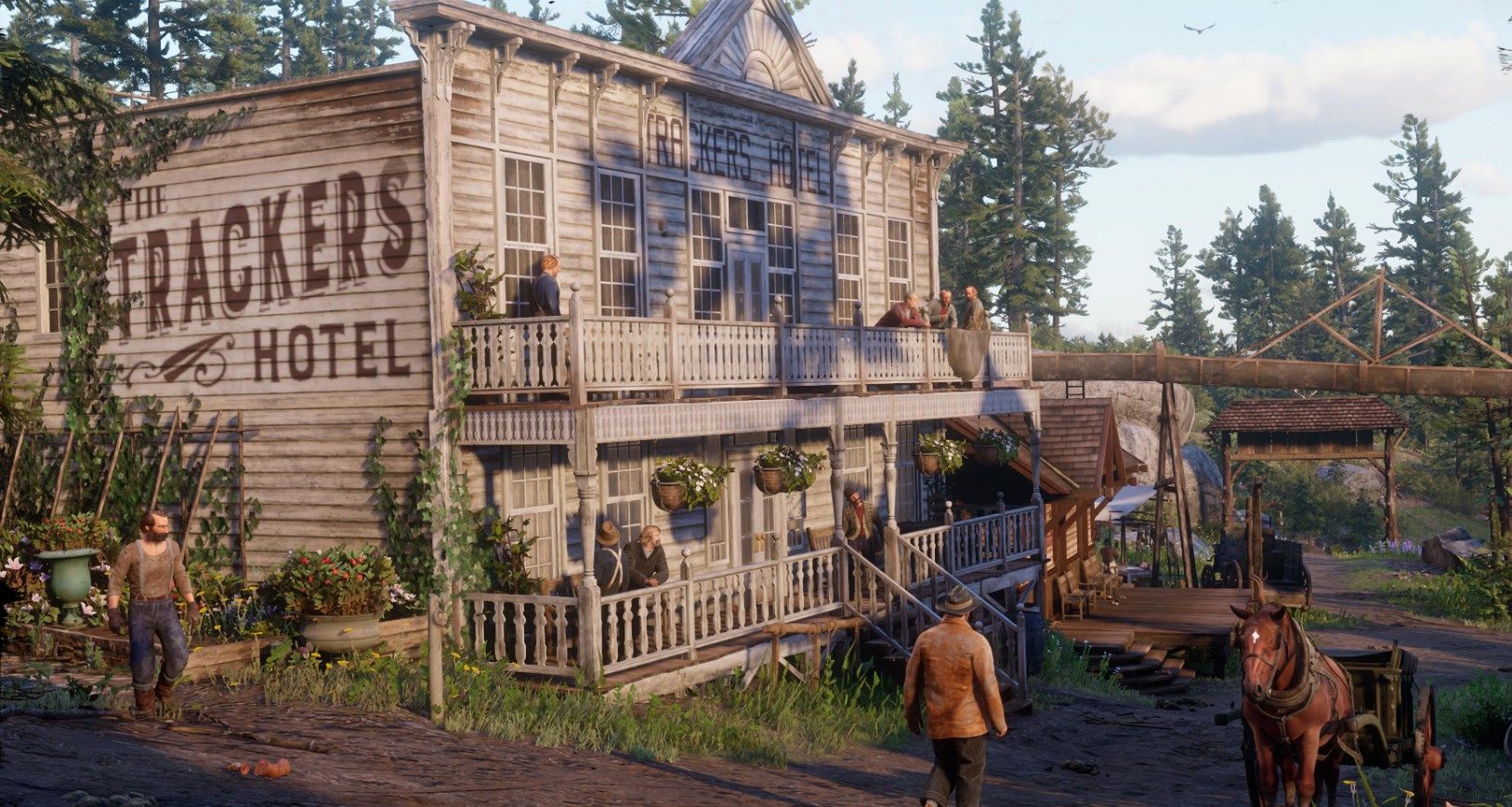 在《荒野大镖客OL》中 玩家可以购买房产