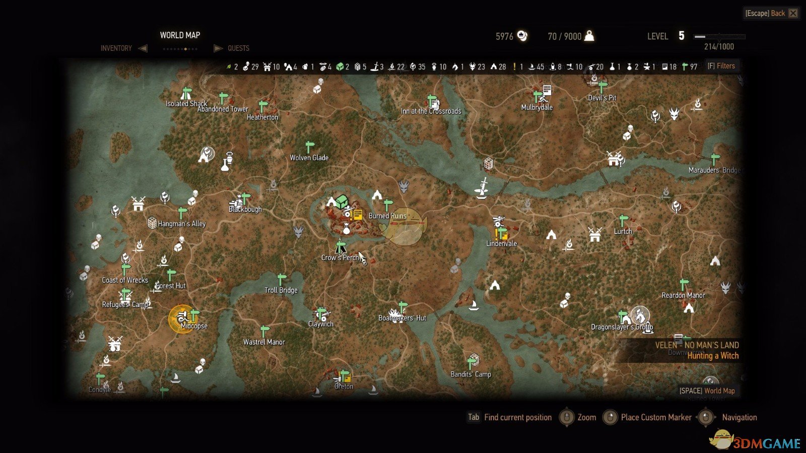 《巫师3：狂猎》显示所有地图图标MOD
