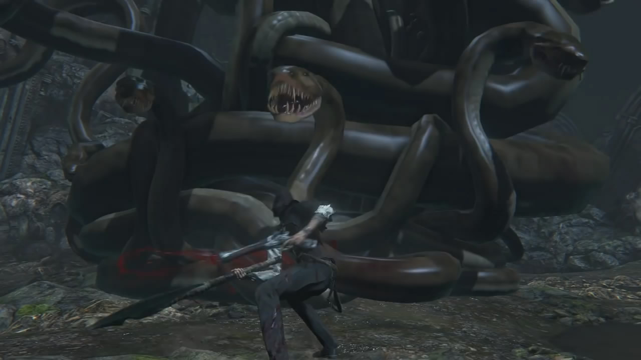 玩家发现《血源诅咒》被删Boss 巨型多头蛇恐怖吓人