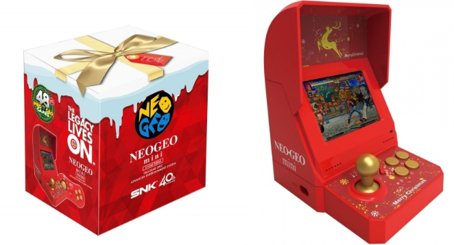 厘革的出有只是中不俗！SNK推出圣诞限制版NEOGEO mini