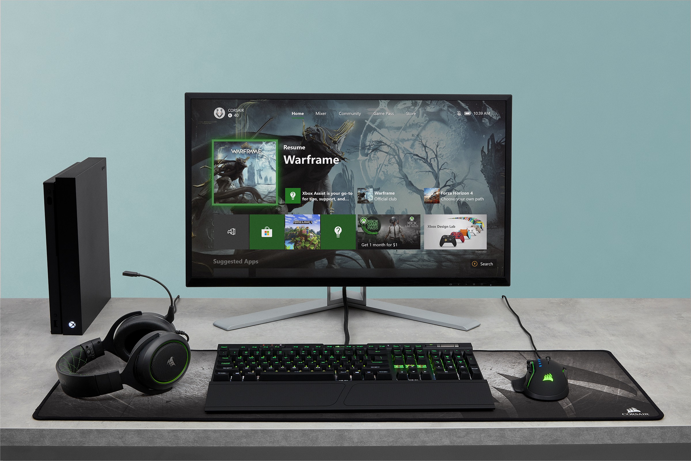 海盗船宣布将全面支持Xbox One键盘和鼠标功能