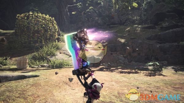 《怪物猎人：世界》彩虹渐变喷气大剑MOD