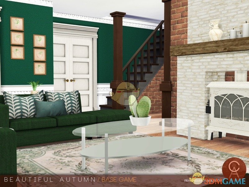 《模拟人生4》美丽的秋季别墅MOD