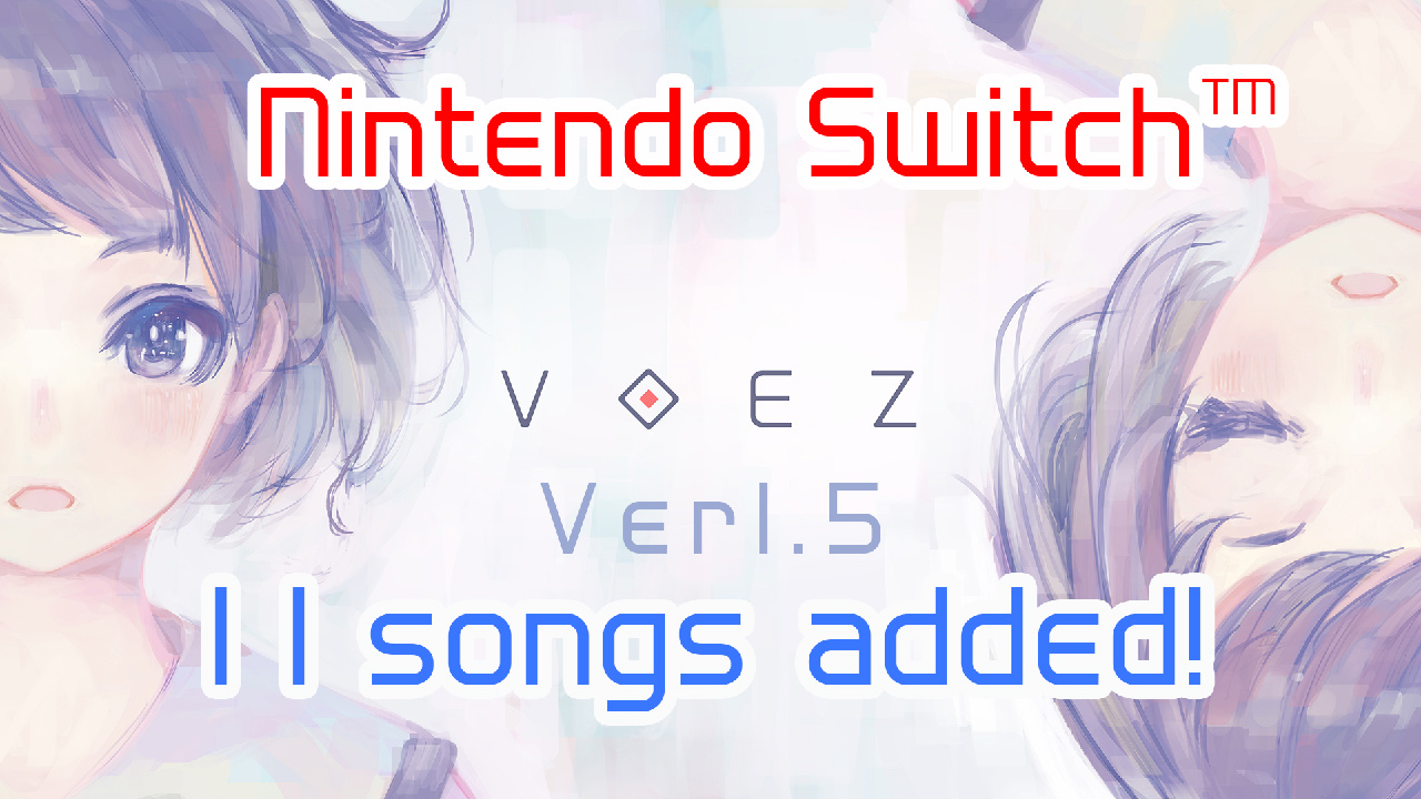 再支挨动名直！兰空Switch音游《兰空VOEZ》新直DLC免费上线