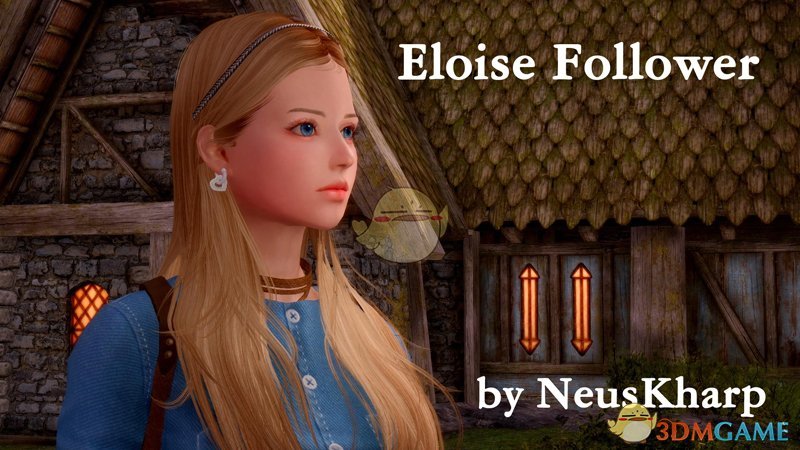 《上古卷轴5：天际》Eloise卡通语音女性随从MOD