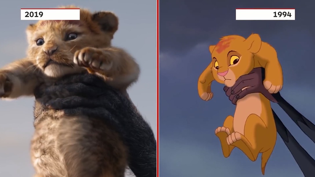 看看哪里不一样 IGN对比《狮子王》新老版预告