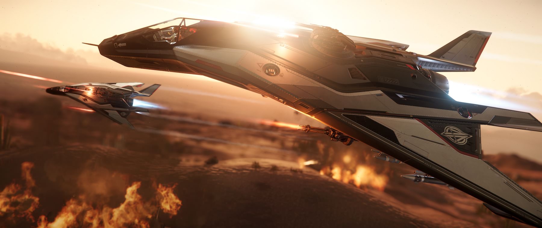 《星际公民》公布新款飞船：轻型战斗机“箭矢”登场