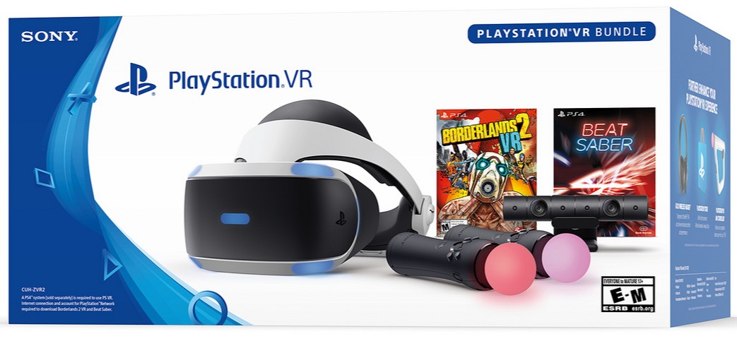 PS VR《无主之地2》《节奏光剑》同捆版12月4日发售 