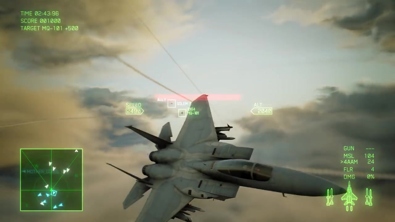 F-15C亮相 《皇牌空战7》机型介绍视频第一部公布