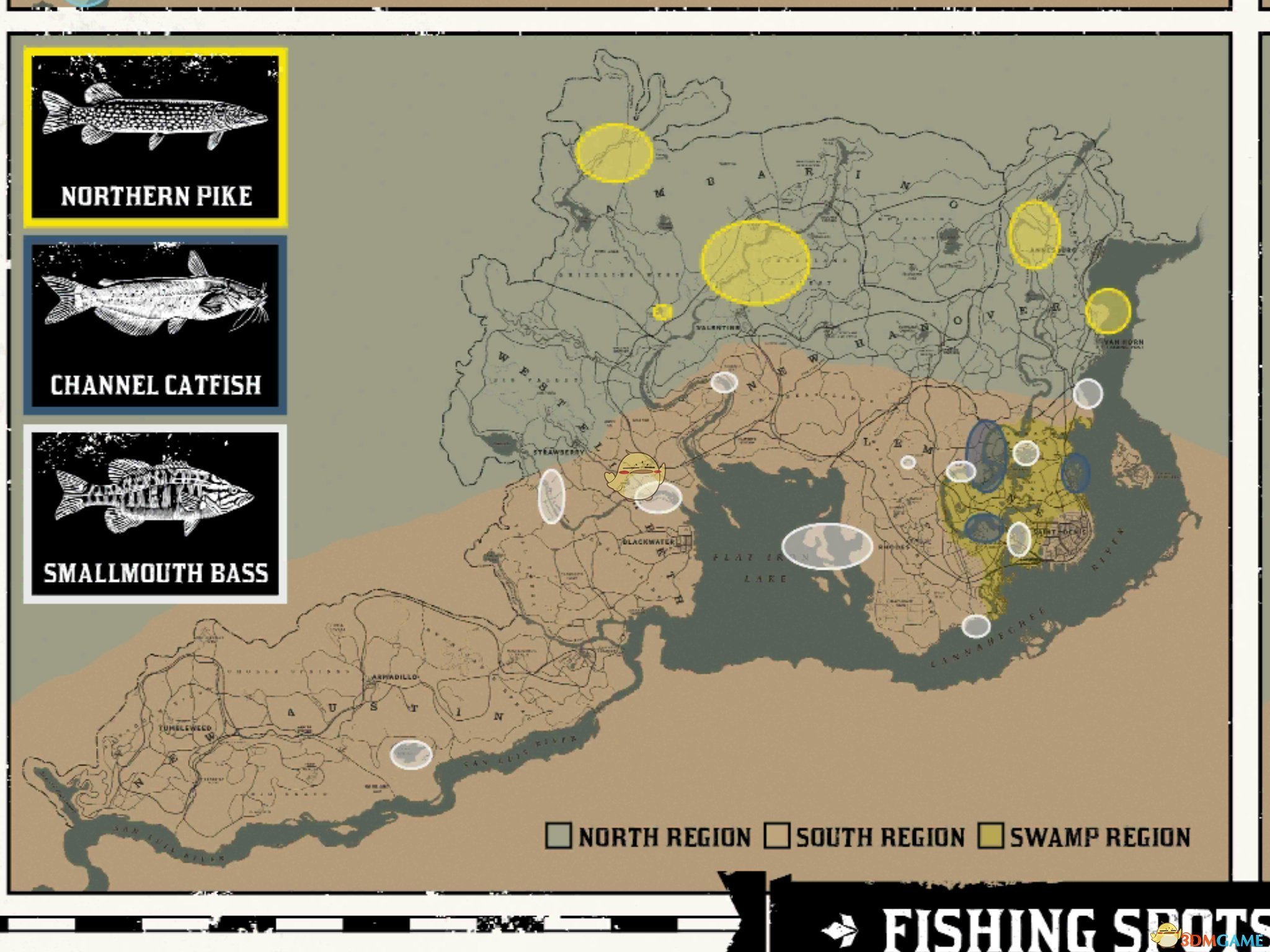 Рдр карта рыб