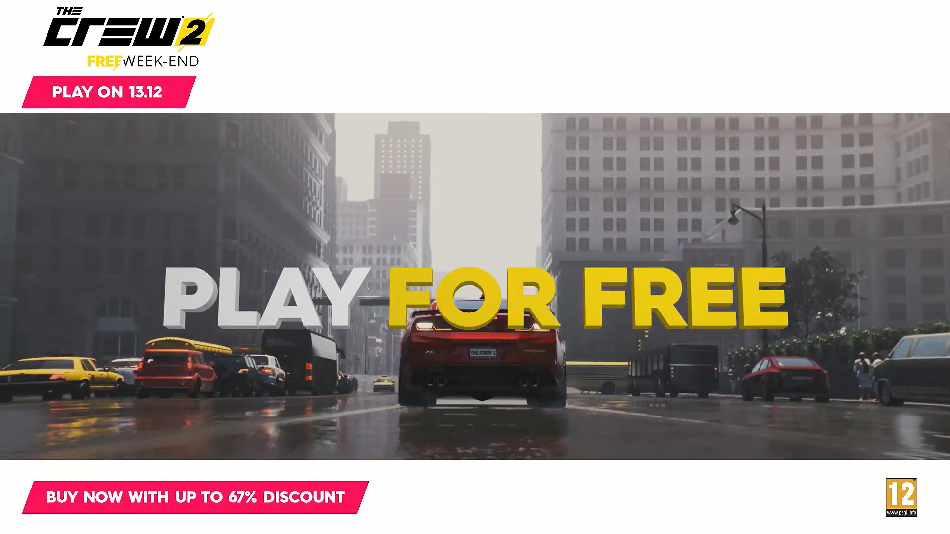 今天下午四点育碧开始提供《飙酷车神2》免费玩