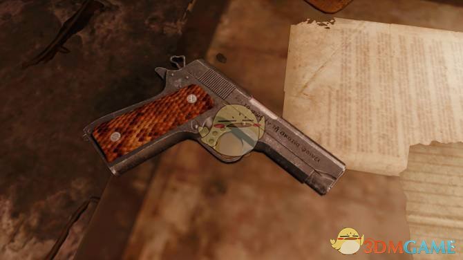 《辐射4》柯尔特M1911手枪MOD