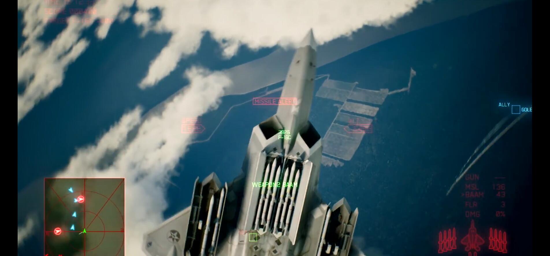 猛禽掠空！《皇牌空战7》战机介绍视频第八部F-22A