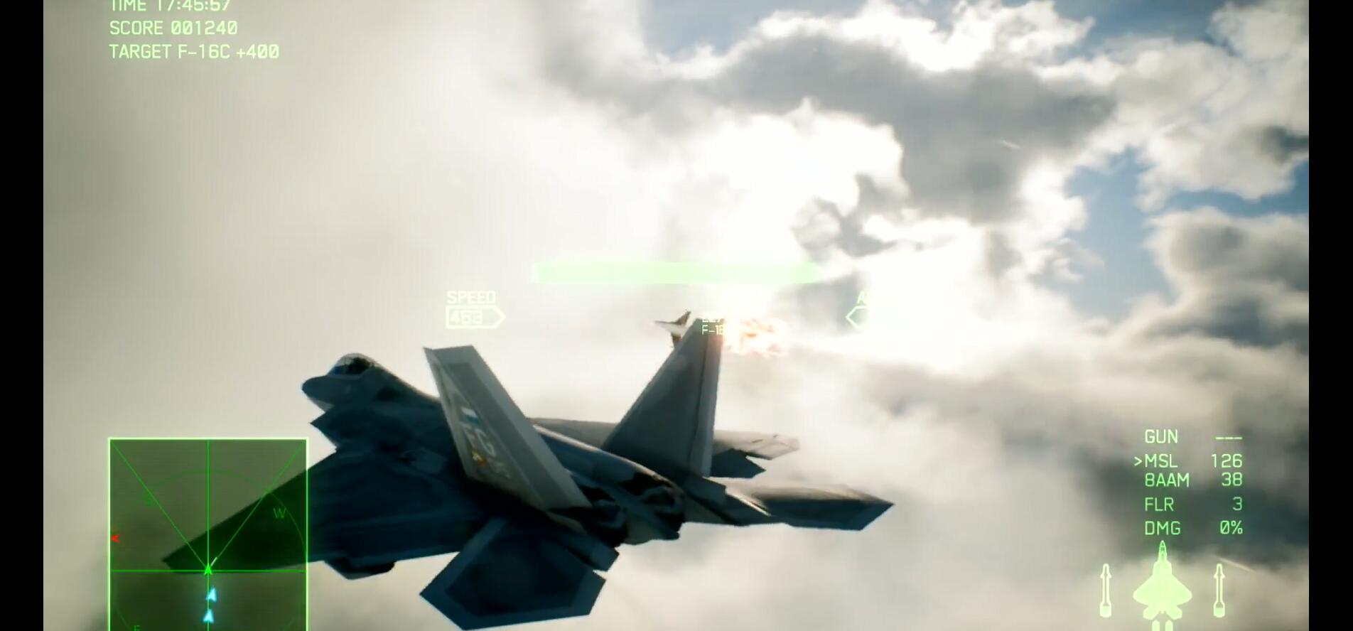 猛禽掠空！《皇牌空战7》战机介绍视频第八部F-22A