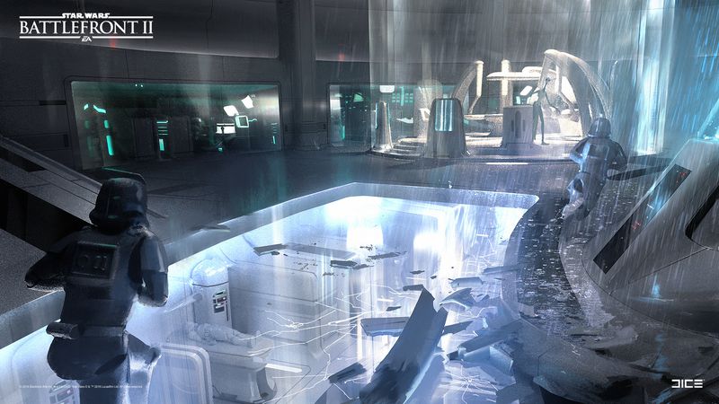 《星球大战：前线2》官方概念原画 视觉震撼气势磅礴