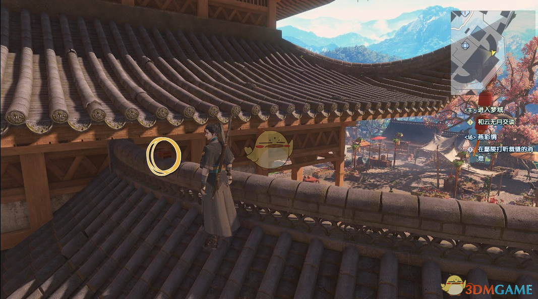 《古剑奇谭3》鄢陵戏台屋顶宝箱位置分享