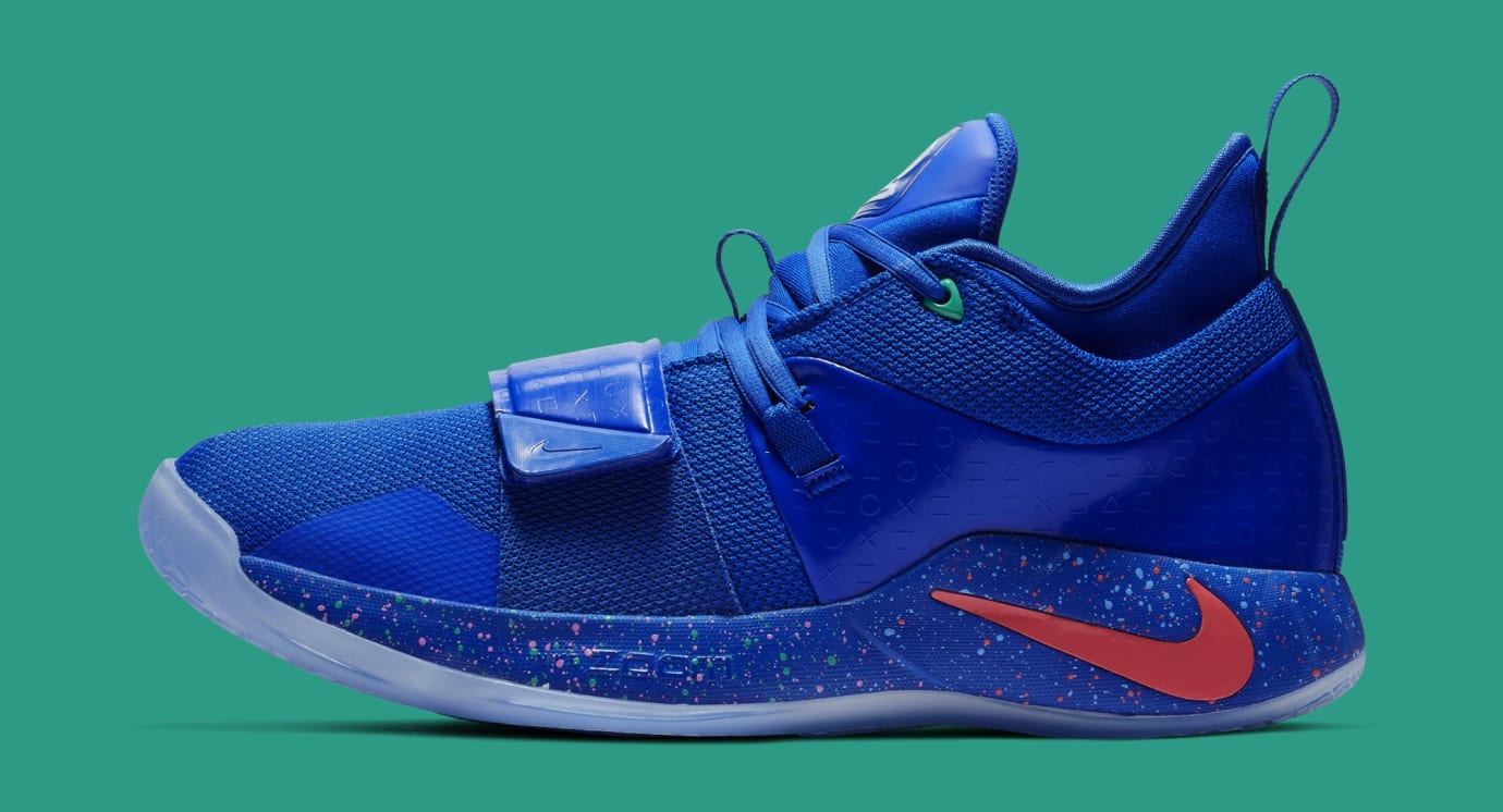 PlayStation联名Nike PG2.5球鞋蓝色款于12月27日上市