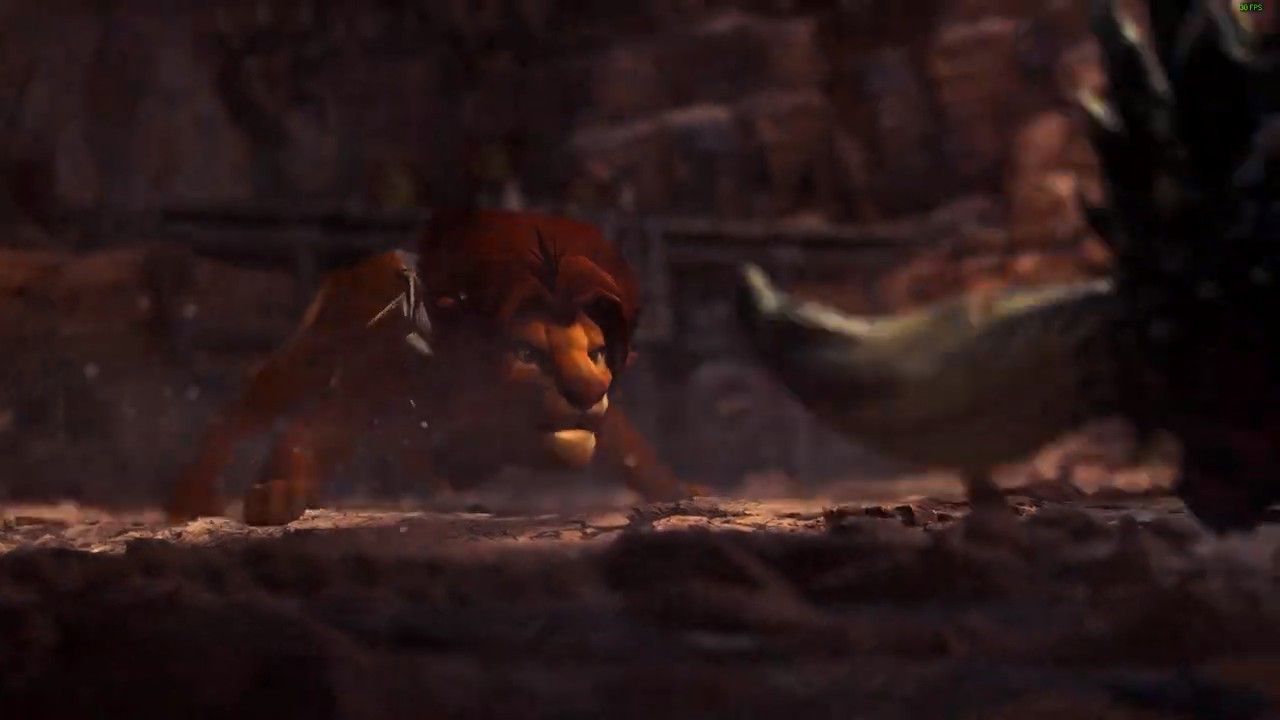 满满的真实感！狮子王“辛巴”乱入《怪物猎人：世界》