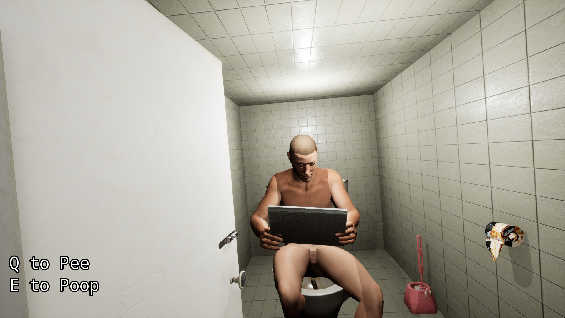 这是个有味道的游戏 《厕所模拟器》1月5日上架Steam