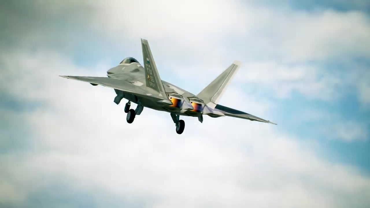 猛禽出动《皇牌空战7》战机介绍视频第八部F-22A展示