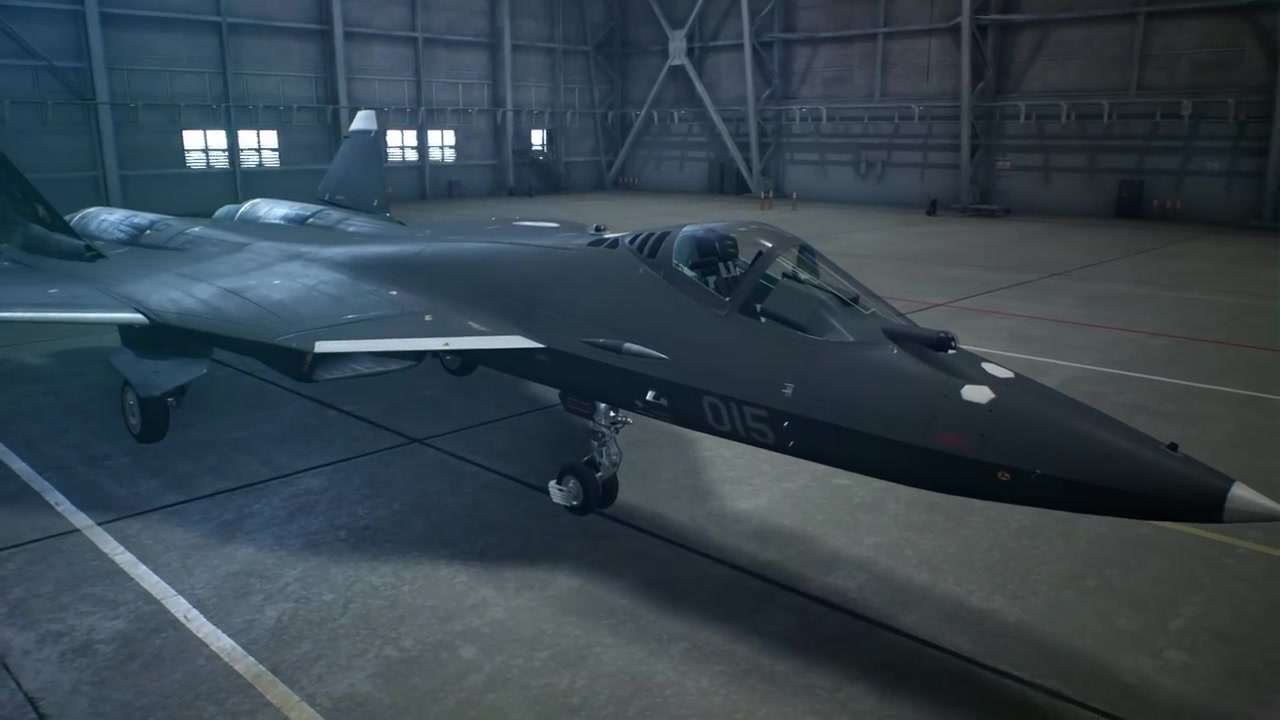 最新战机《皇牌空战7》战机介绍视频第12部Su-57展示