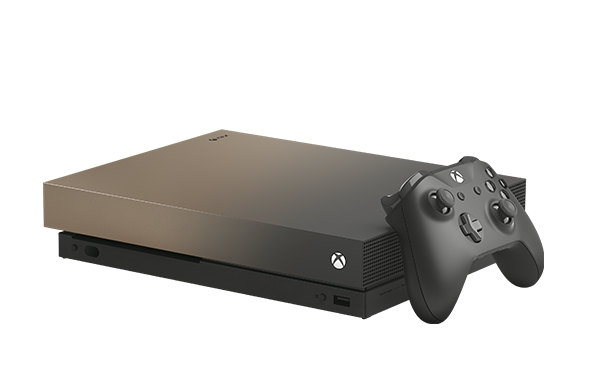 国行Xbox One X冰雪白及渐变金特别版披露 正式开售