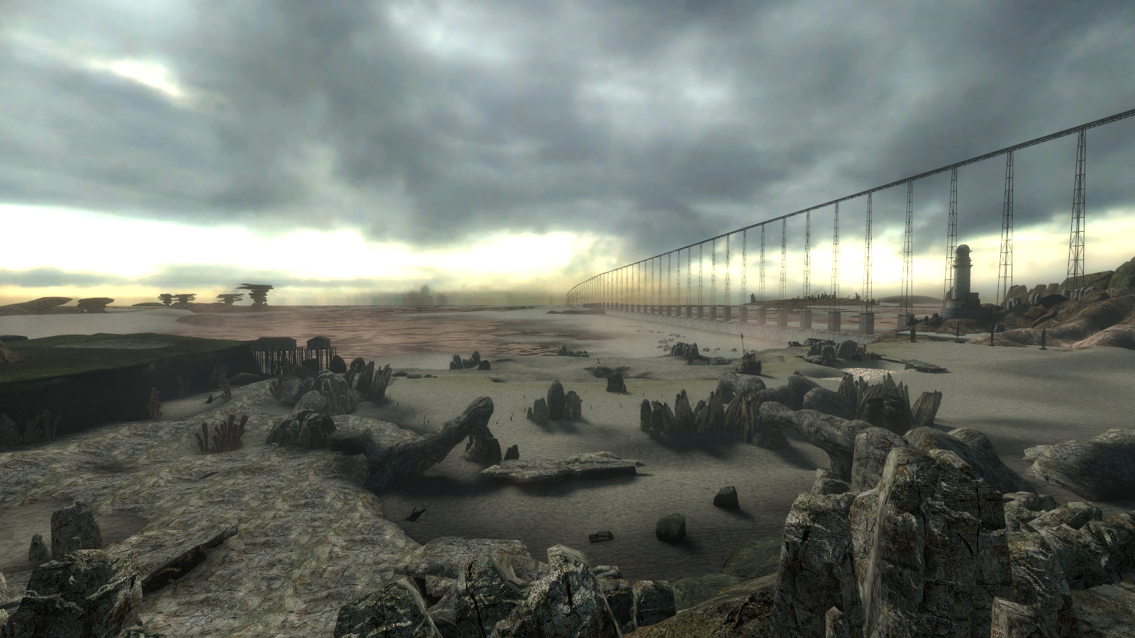 《半条命2》新MOD视频及截图 还原早期概念版游戏