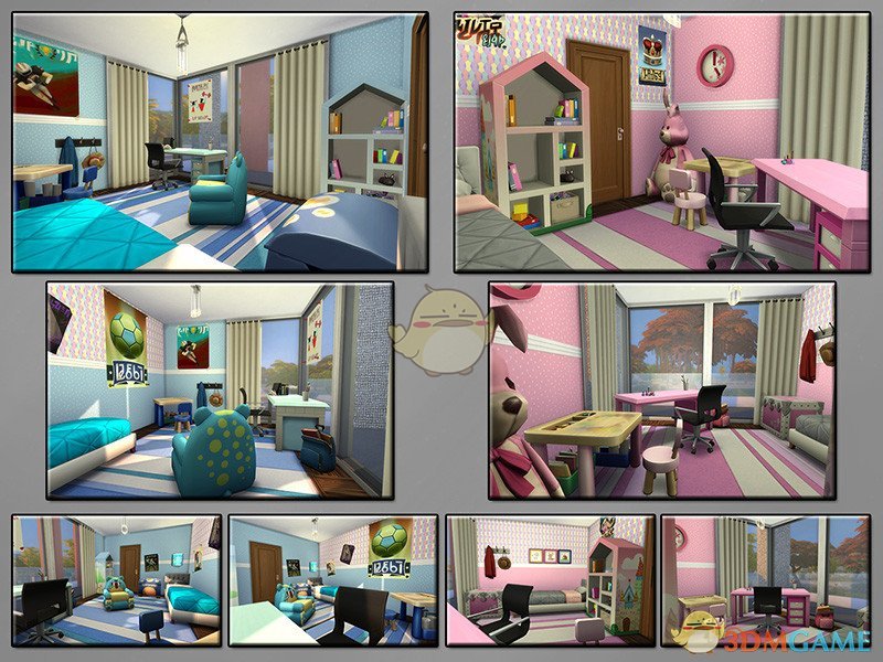 《模拟人生4》正方形多层住宅MOD