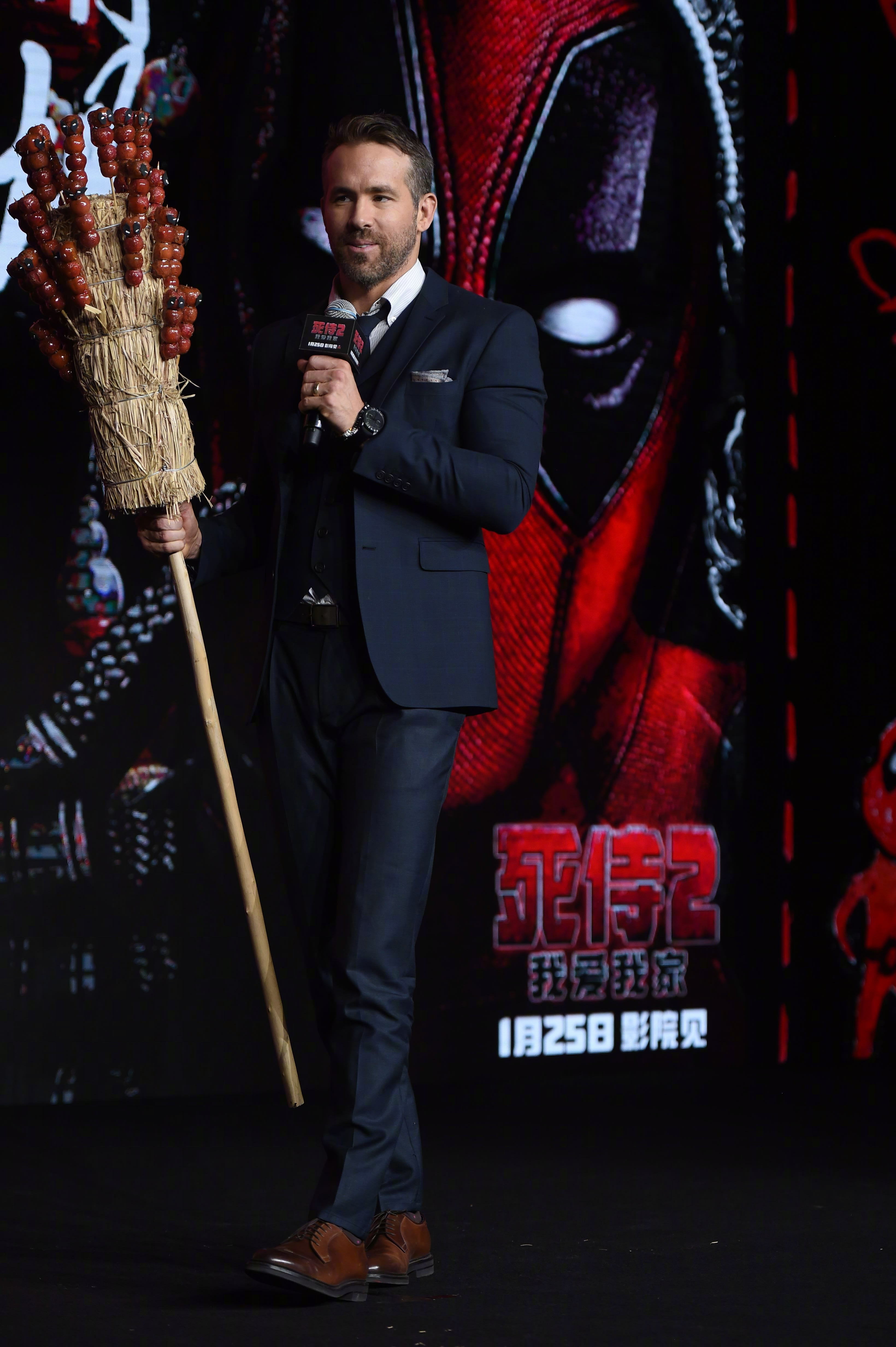 《死侍2》北京发布会现场照 确认死侍3已在开发中
