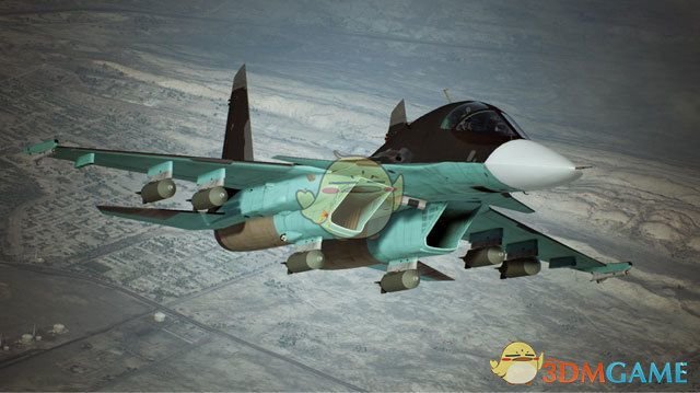 《皇牌空战7：未知空域》Su-34 Fullback机体性能图鉴