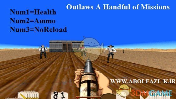 《法外之徒》三项修改器[Abolfazl]