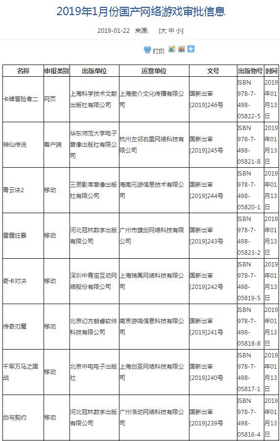 廣電總局公布最新國產(chǎn)游戲過審名單 騰訊、網(wǎng)易在列