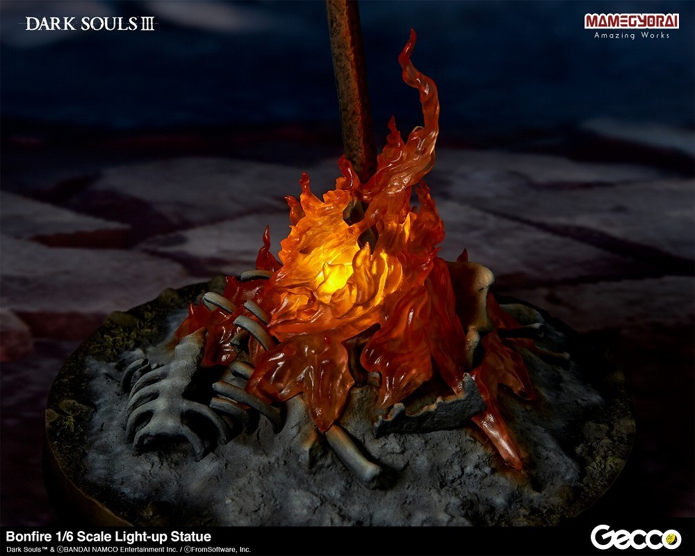 《黑暗之魂》篝火雕像欣赏 薪火相传可以“点燃”