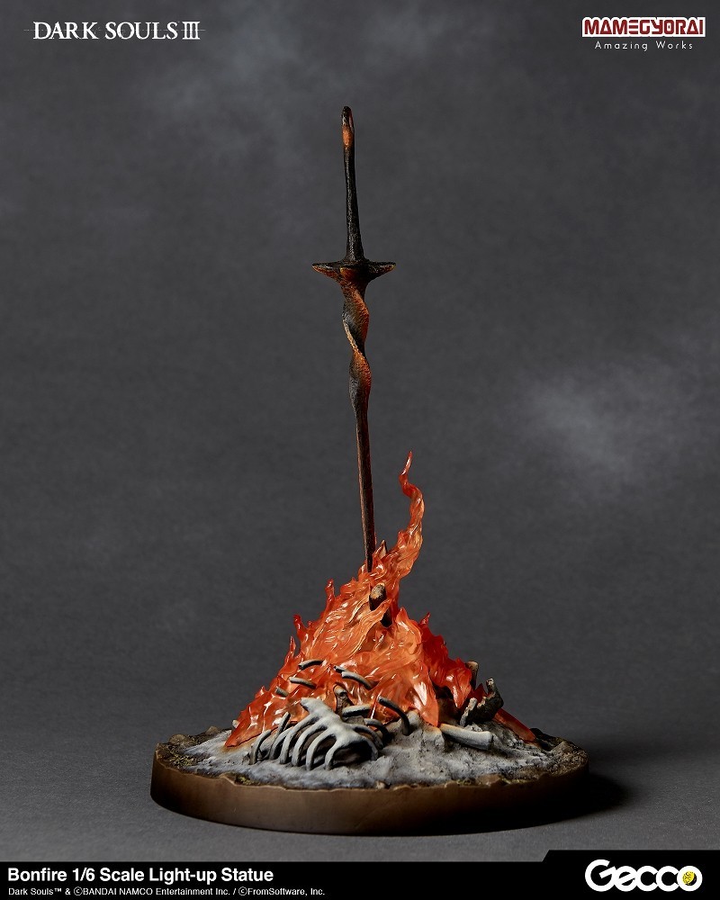 《黑暗之魂》篝火雕像欣赏 薪火相传可以“点燃”