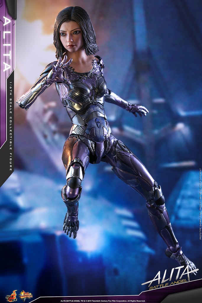 《阿丽塔:战斗天使》女主角阿丽塔模型 机械感