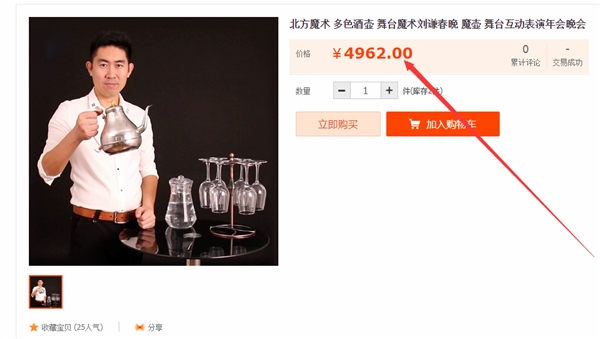 刘满春早把戏讲具上架淘宝：卖价下达4962元