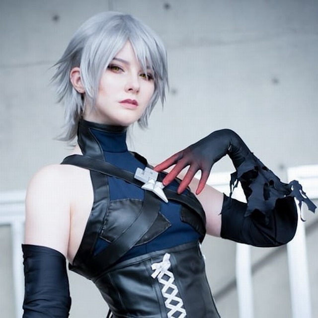 《王国之心3》乌化阿库娅COS 热傲酷帅宇量尽好