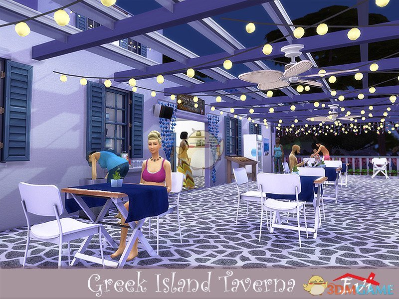 《模拟人生4》海边餐厅MOD