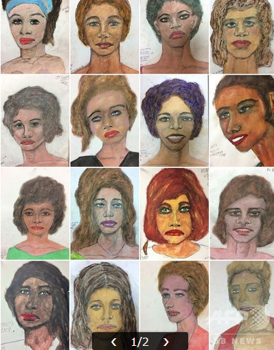 FBI支布功犯亲画逢害者肖像画 自供戕害90人或成好国史上最凶