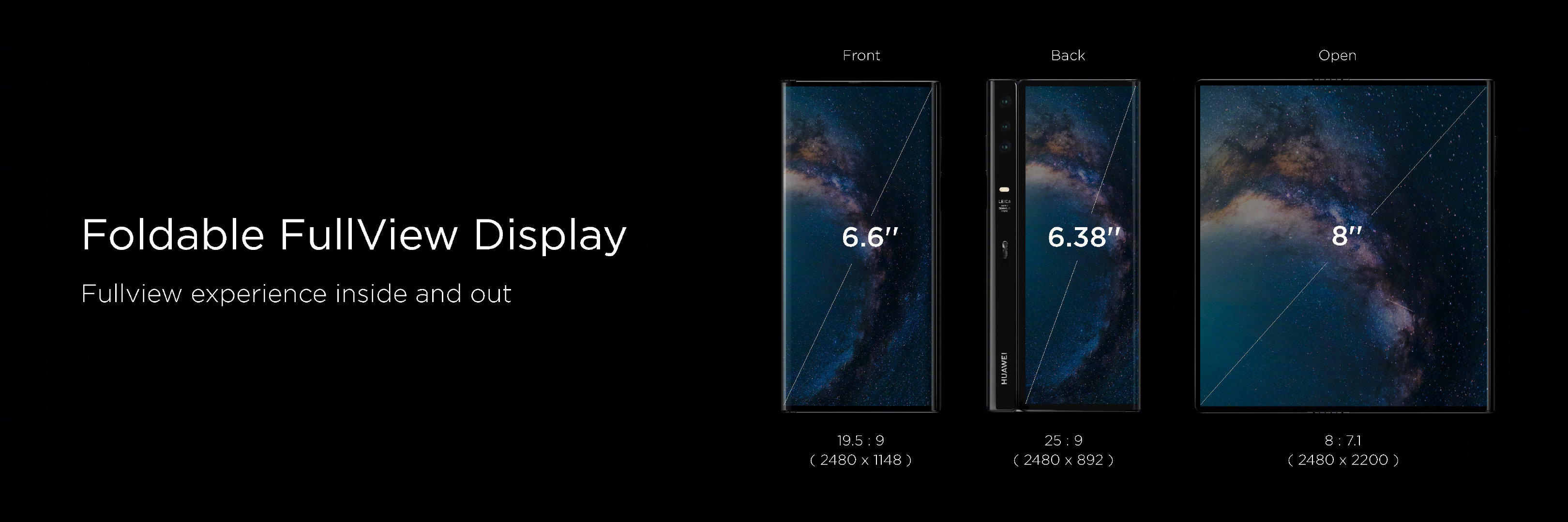 华为公布尾款5G开叠屏足机：HUAWEI Mate X