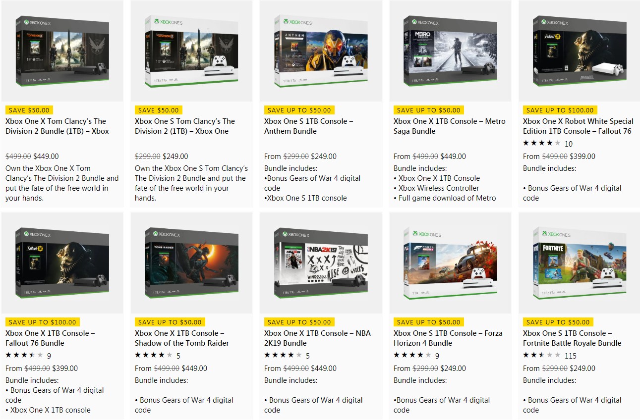 Xbox最新优惠：买主机送《辐射76》 最高劲省670元