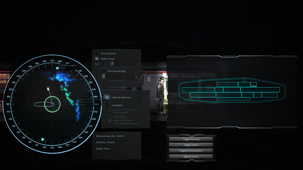 异形风科幻潜艇探险游戏《Barotrauma》上架Steam