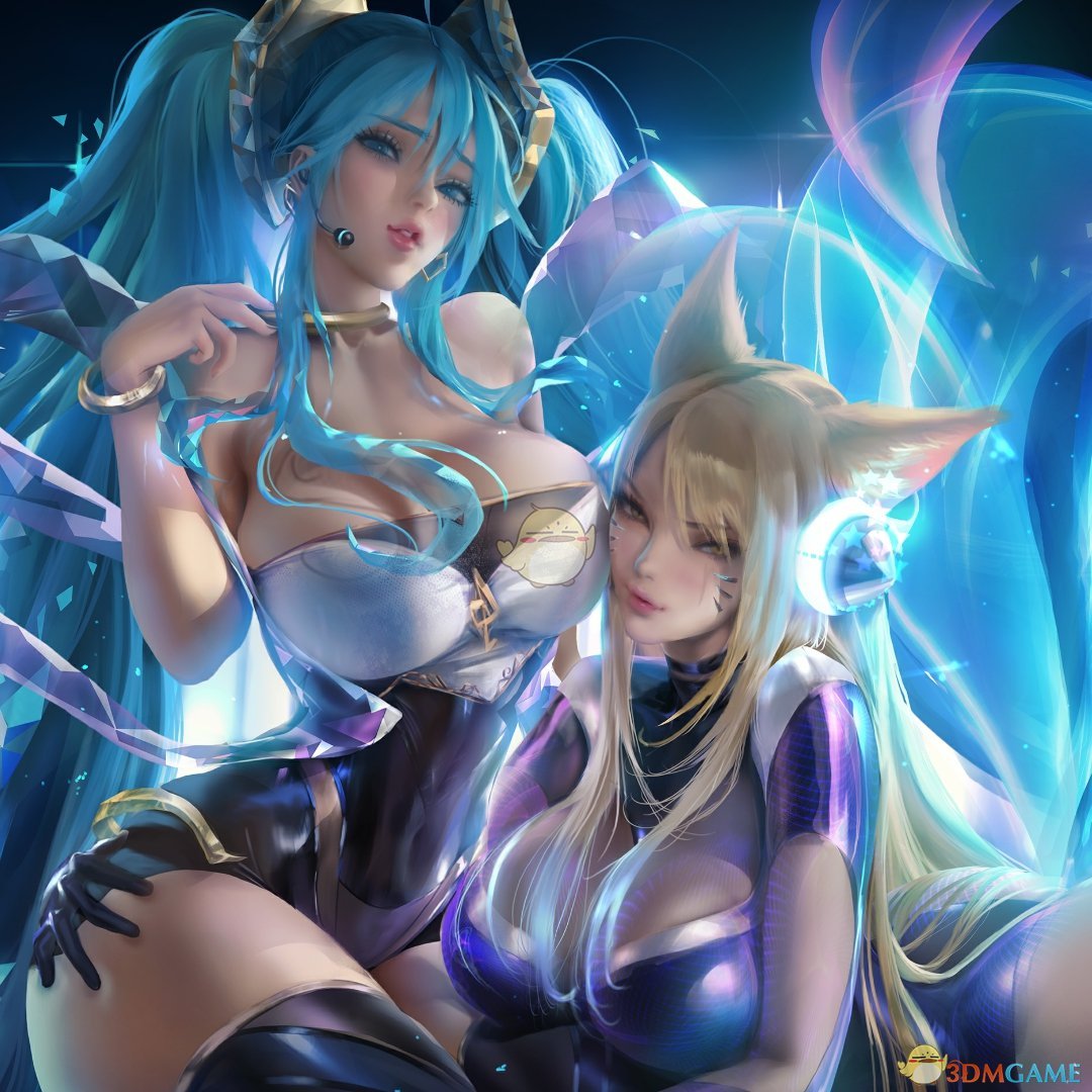 《Wallpaper Engine》Sakimichan性感阿狸琴女壁纸