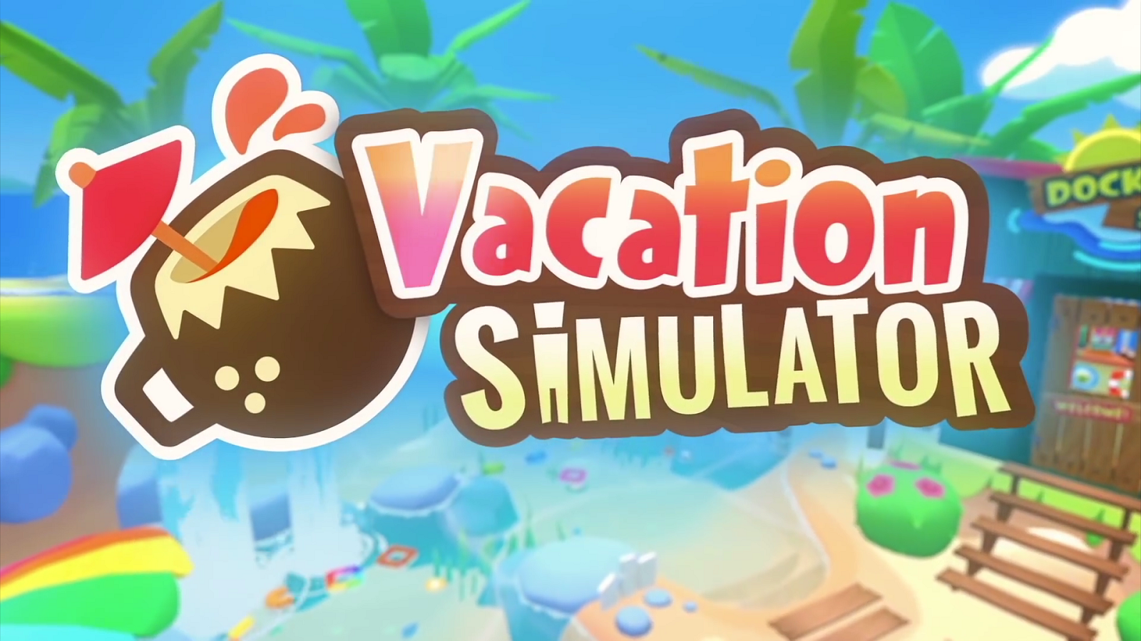 Vacation Simulator. Симулятор отдыха ВР. Job Simulator отпуск. Джоб симулятор VR.