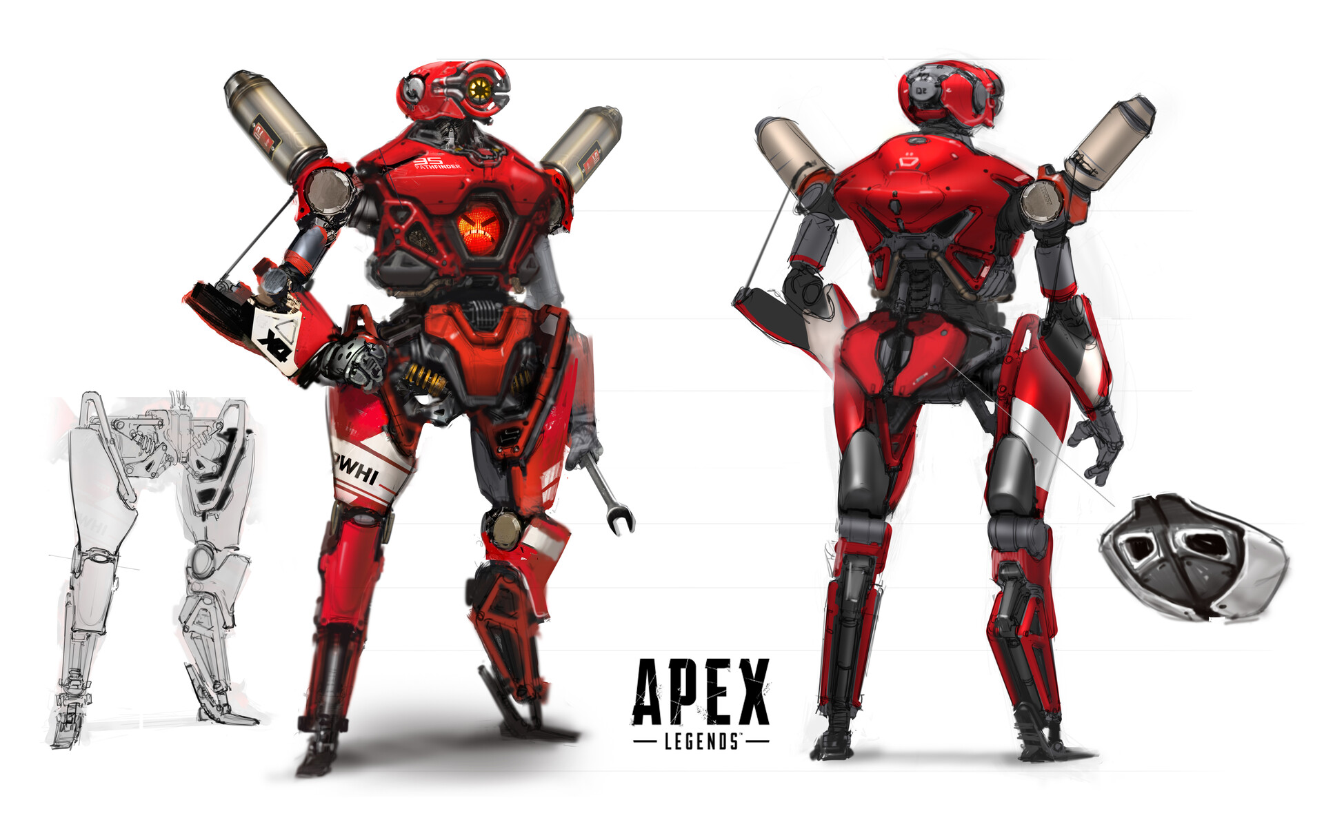 《Apex英雄》海量概念原画 英雄背后的真人原型曝光